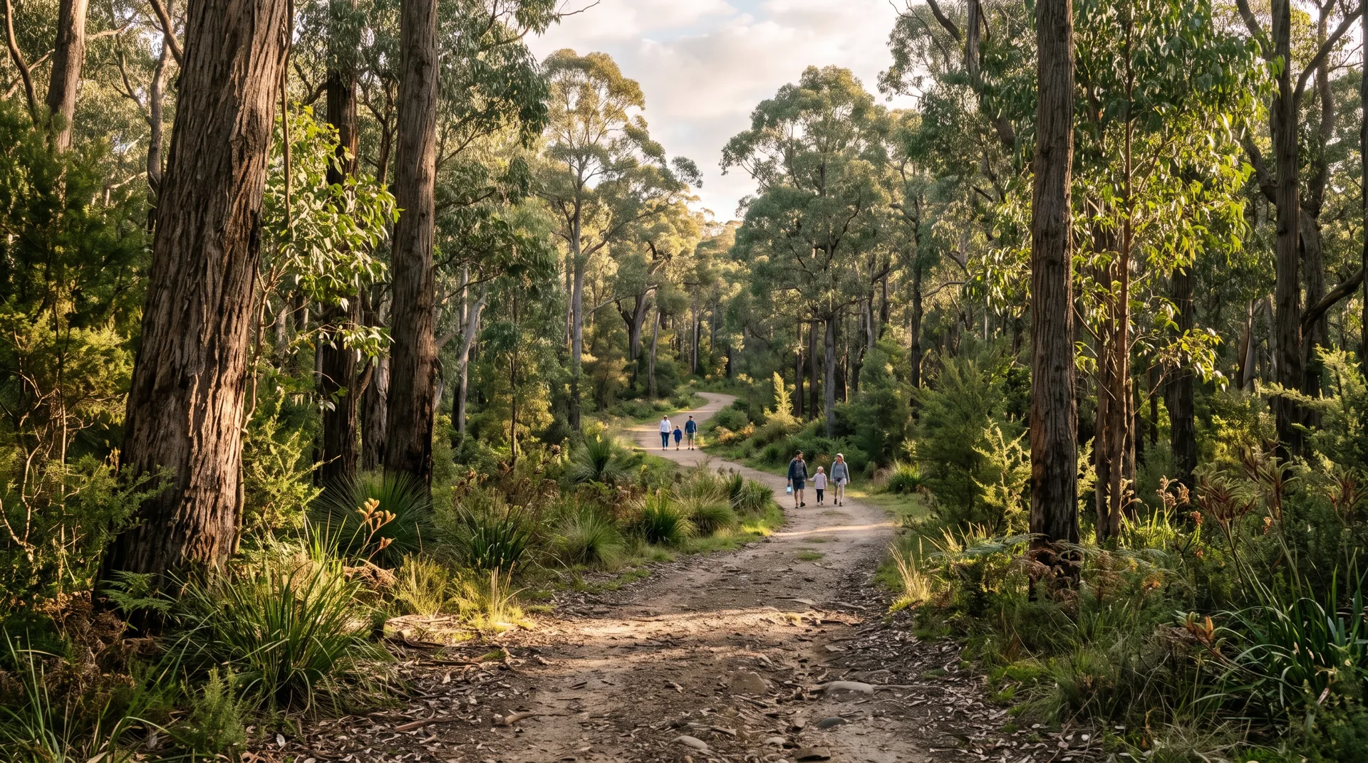 Parkland and creek corridor near Narre Warren North