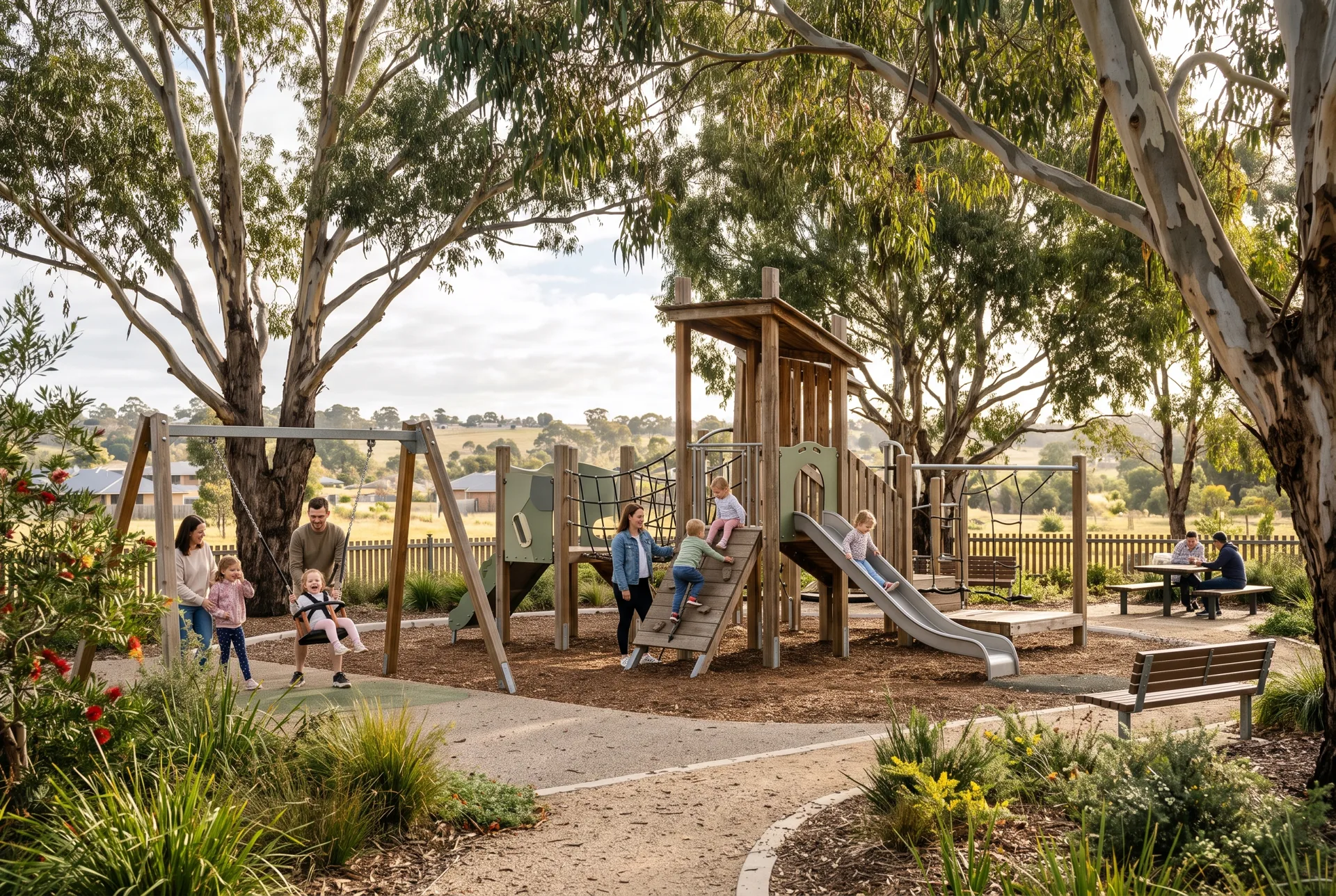 Playground and community space near Narre Warren North